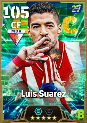 بطاقة Luis Suárez الأصلية